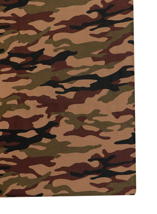 vastramayArmy Print Camouflage Cotton Fabric